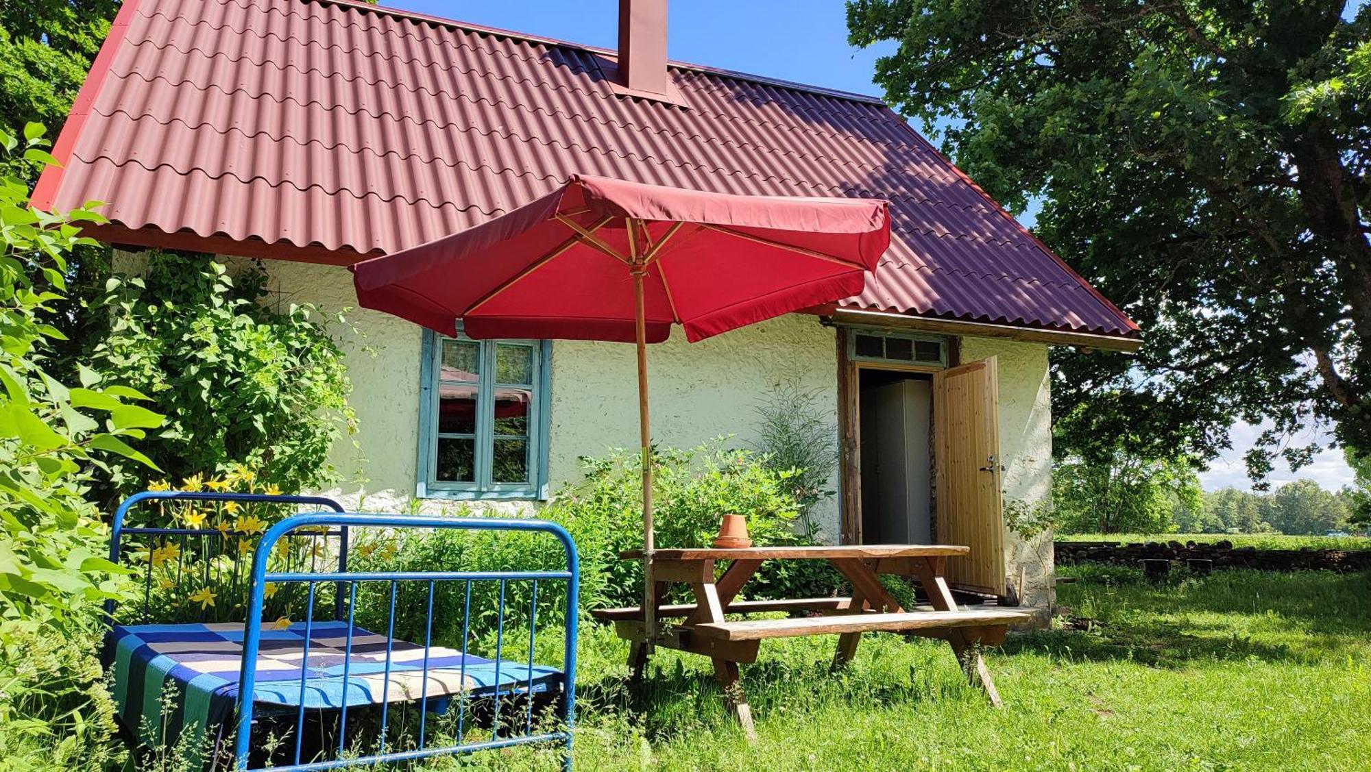 Gasthaus Viini Puhkemaja Mustjala Exterior foto